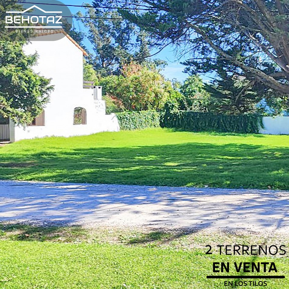 TERRENOS EN VENTA EN EL BARRIO LOS TILOS. MAR DEL PLATA!