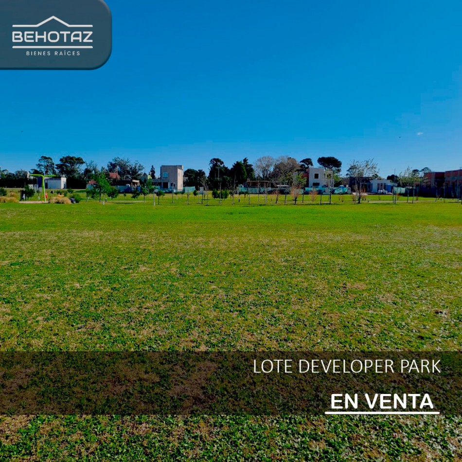 LOTE  EN BARRIO PRIVADO DEVELOPER PARK 