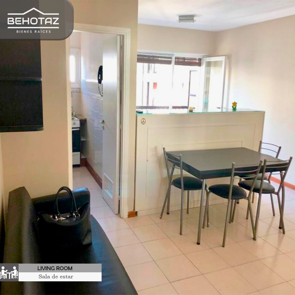 MONOAMBIENTE CON BALCON A LA CALLE, EN VENTA, ZONA ALDREY. MAR DEL PLATA