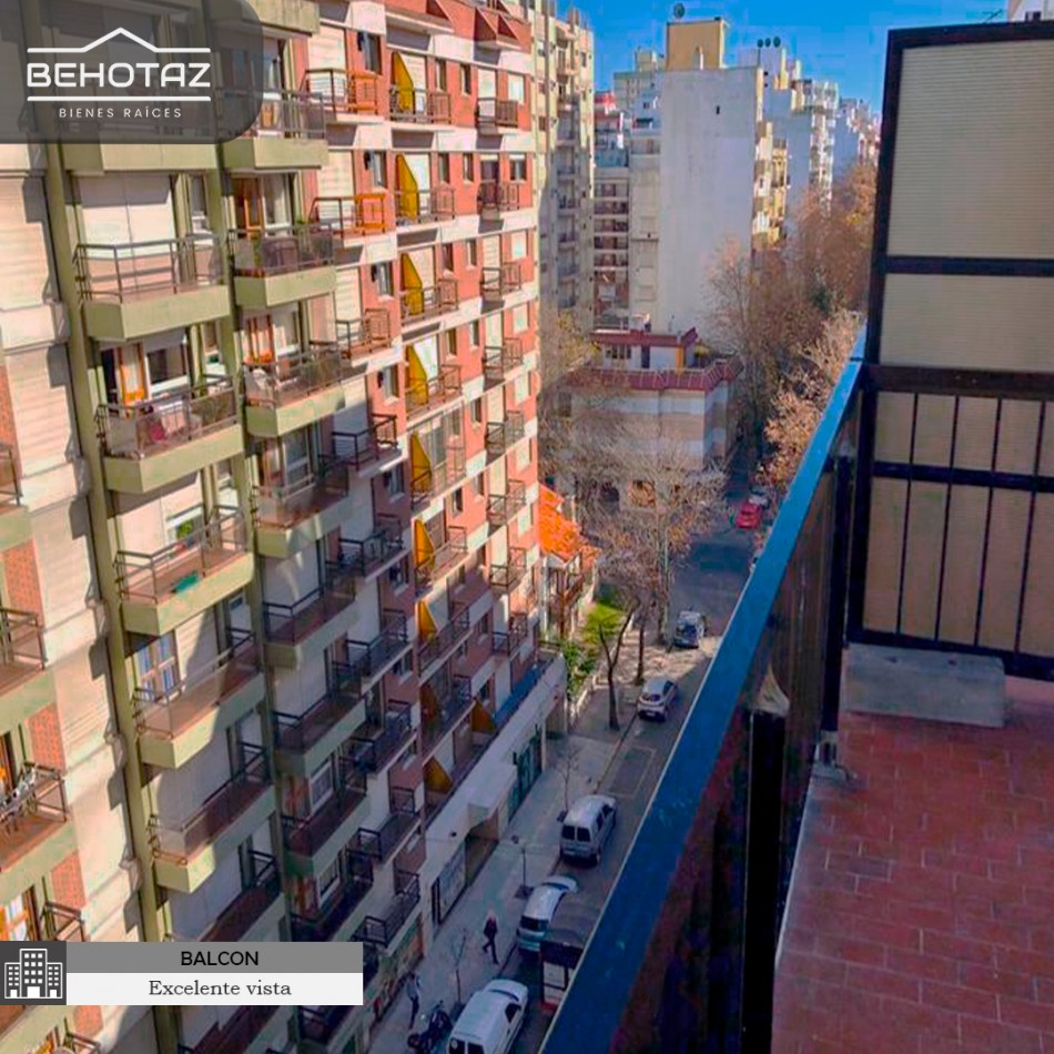 MONOAMBIENTE CON BALCON A LA CALLE, EN VENTA, ZONA ALDREY. MAR DEL PLATA