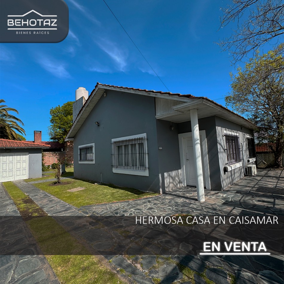 COMODA CASA  DE CUATRO AMBIENTES EN BARRIO CAISAMAR A LA VENTA. MAR DEL PLATA