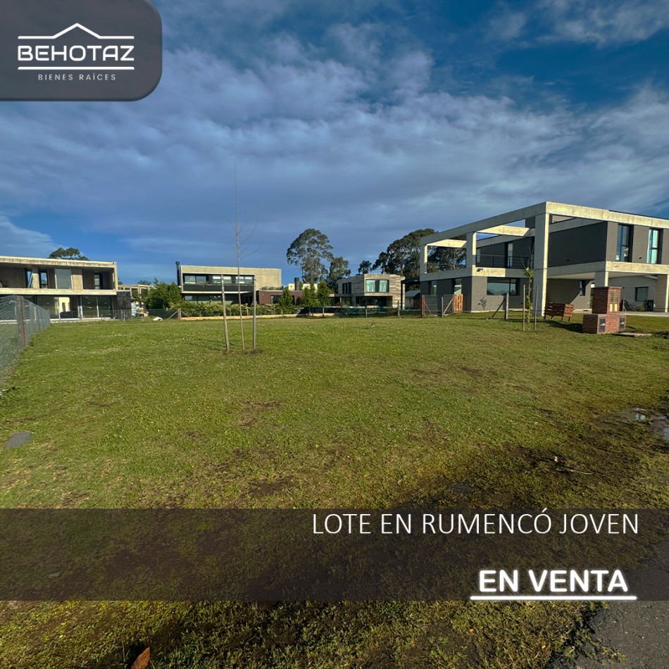 LOTE EN RUMENCO JOVEN, A LA VENTA. MAR DEL PLATA