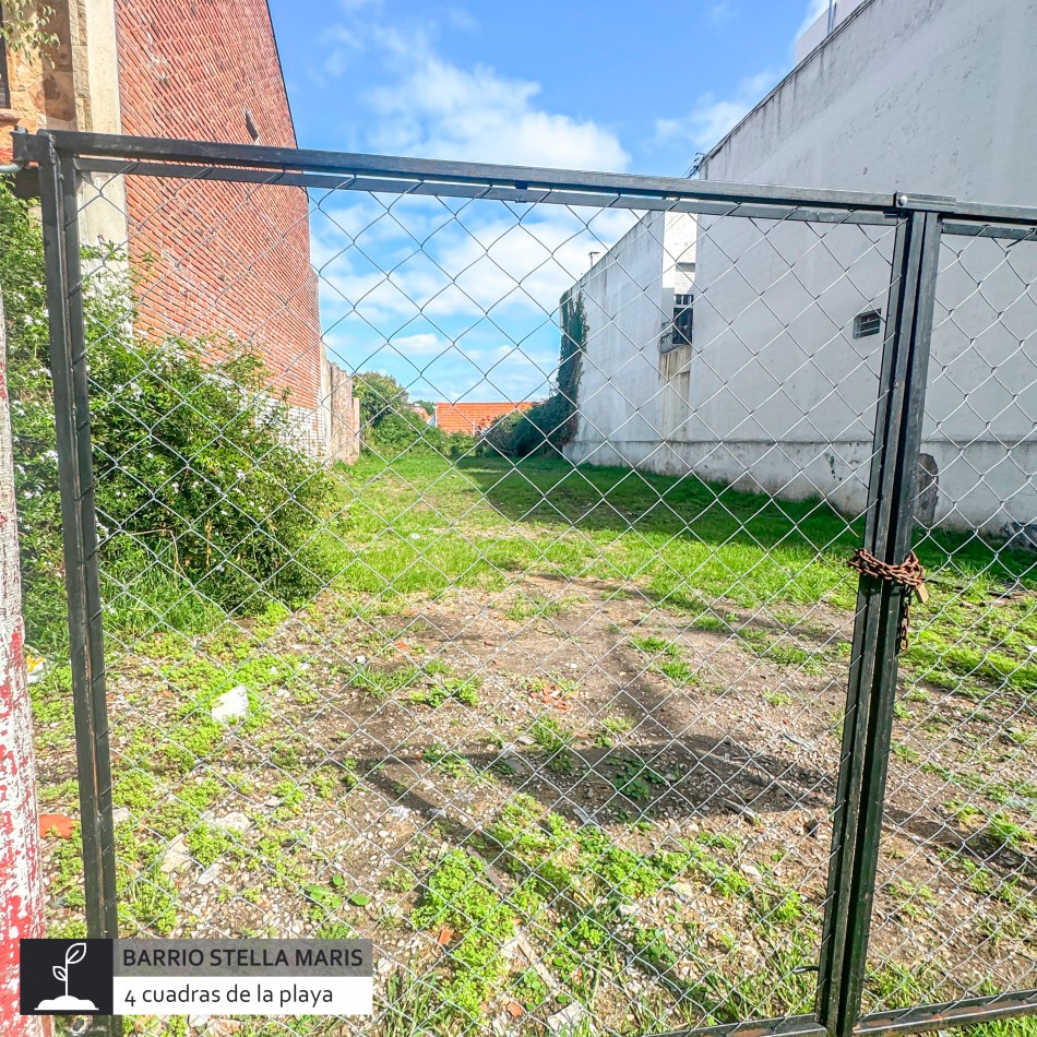 TERRENO EN VENTA EN EL BARRIO STELLA MARIS. MAR DEL PLATA