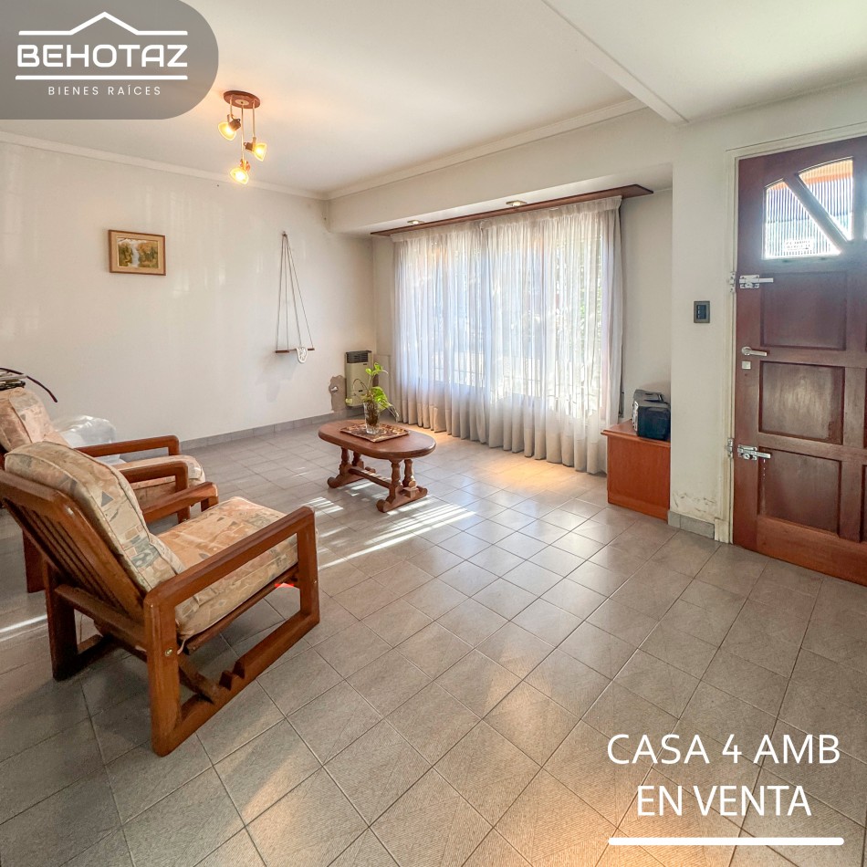 CASA DE CUATRO AMBIENTES MAS PLAYROOM EN BARRIO SAN JOSE MAR DEL PLATA