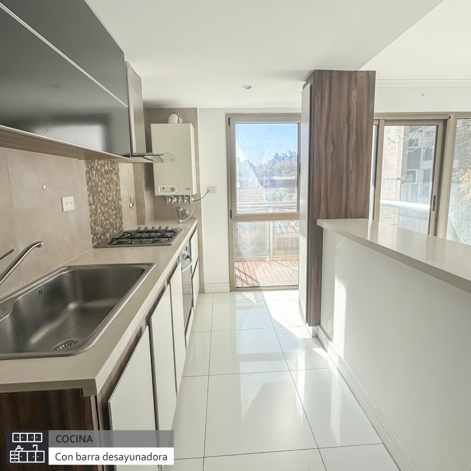 SEMIPISO DE DOS AMBIENTES CON COCHERA ZONA PLAZA MITRE MAR DEL PLATA