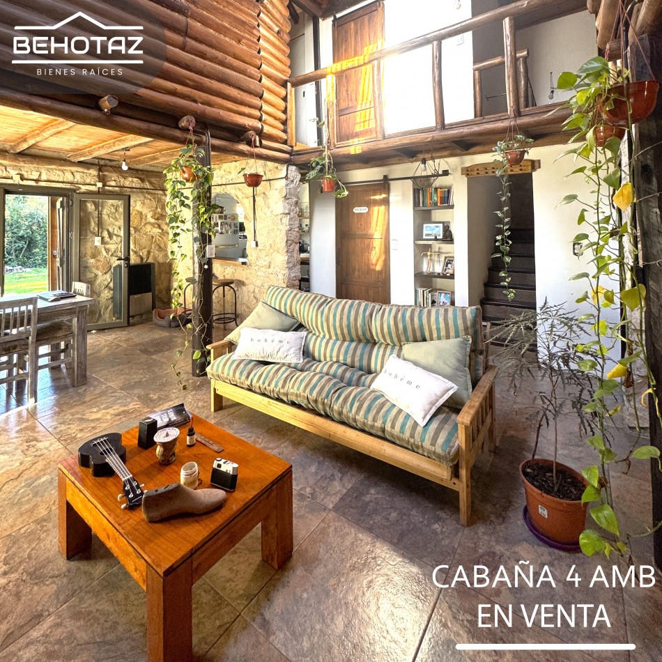 CHALET TIPO CABAÑA DE CUATRO AMBIENTES BOSQUE PERALTA RAMOS MAR DEL PLATA