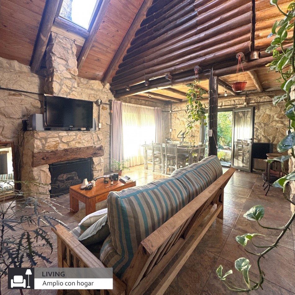CHALET TIPO CABAÑA DE CUATRO AMBIENTES BOSQUE PERALTA RAMOS MAR DEL PLATA