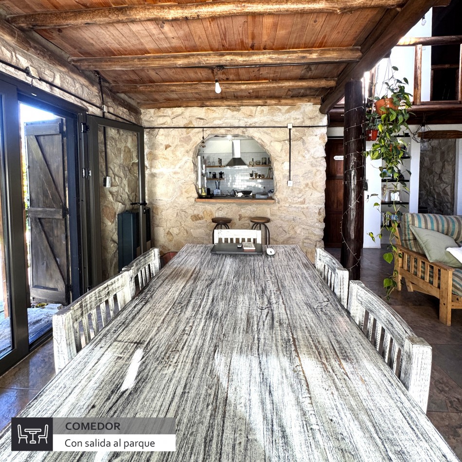CHALET TIPO CABAÑA DE CUATRO AMBIENTES BOSQUE PERALTA RAMOS MAR DEL PLATA