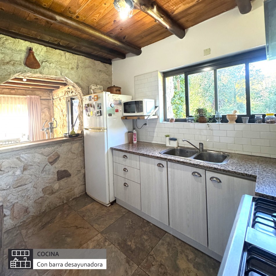 CHALET TIPO CABAÑA DE CUATRO AMBIENTES BOSQUE PERALTA RAMOS MAR DEL PLATA