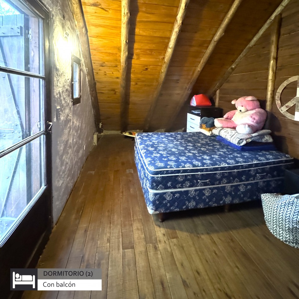 CHALET TIPO CABAÑA DE CUATRO AMBIENTES BOSQUE PERALTA RAMOS MAR DEL PLATA