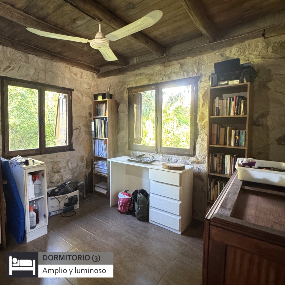 CHALET TIPO CABAÑA DE CUATRO AMBIENTES BOSQUE PERALTA RAMOS MAR DEL PLATA