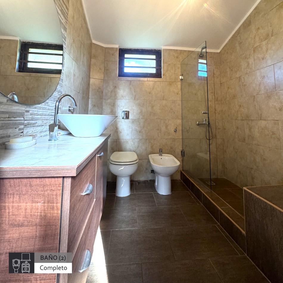 CHALET TIPO CABAÑA DE CUATRO AMBIENTES BOSQUE PERALTA RAMOS MAR DEL PLATA