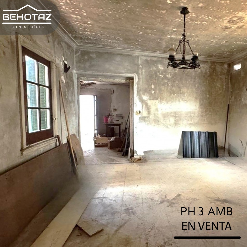 PH DE 3 AMBIENTES A LA VENTA, PARA RECICLAR. CHAUVIN. MAR DEL PLATA