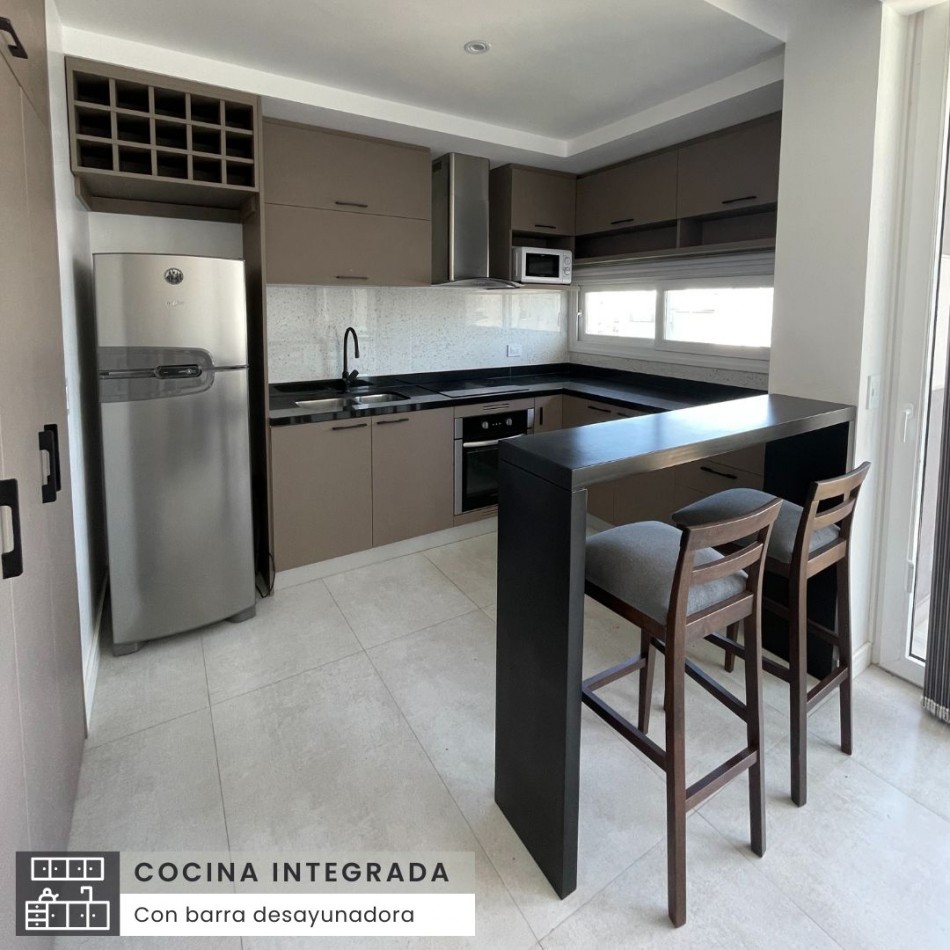 SEMIPISO DE TRES AMBIENTES CON COCHERA ZONA GUEMES MAR DEL PLATA