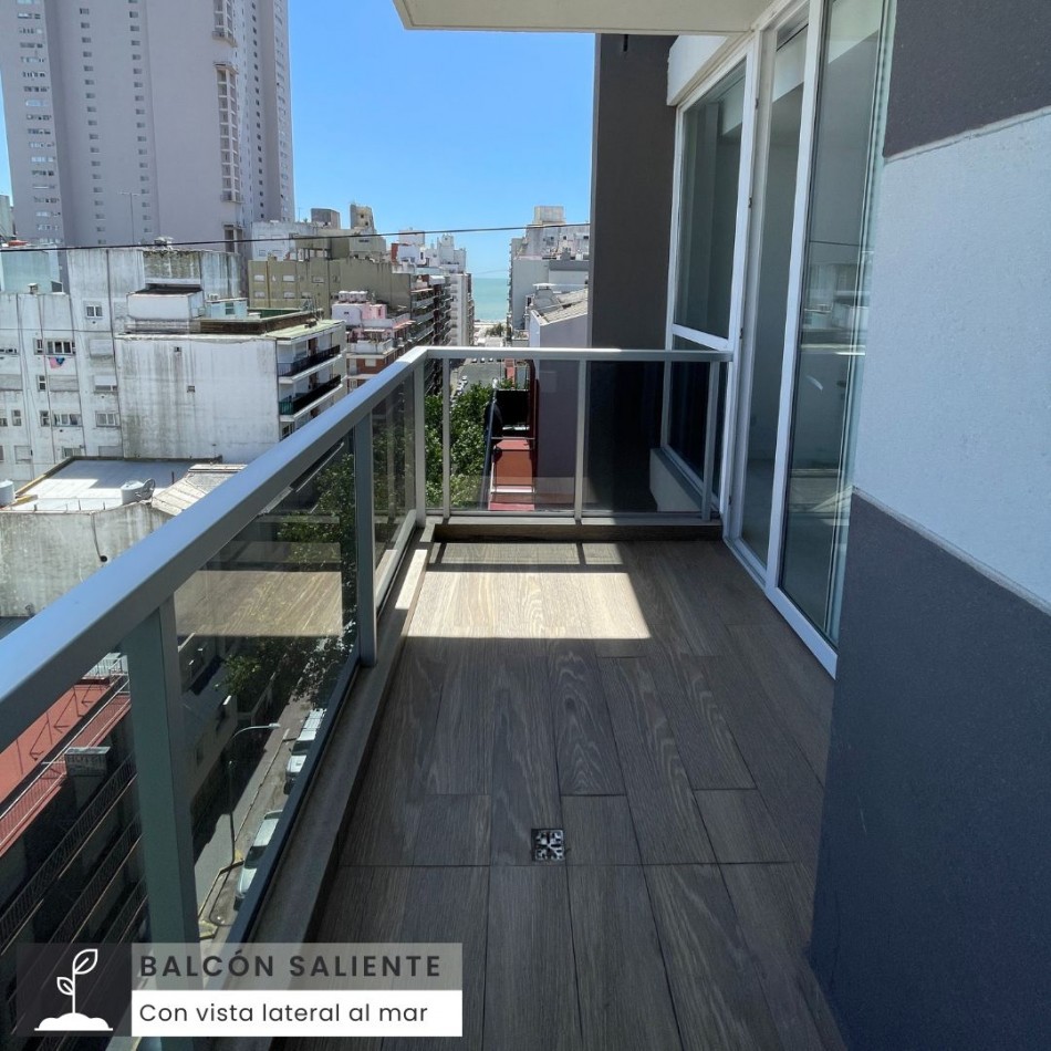 SEMIPISO DE TRES AMBIENTES CON COCHERA ZONA GUEMES MAR DEL PLATA