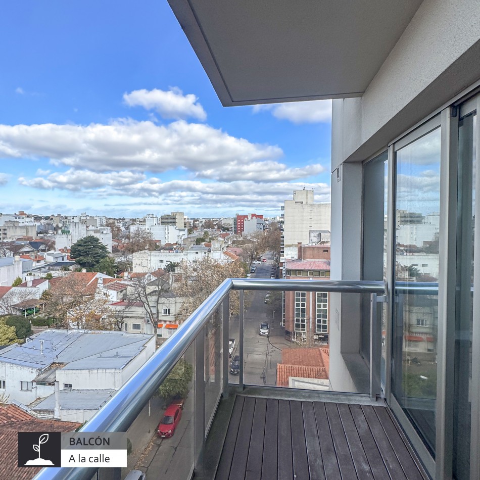 SEMIPISO DE DOS AMBIENTES CON COCHERA PLAZA MITRE MAR DEL PLATA