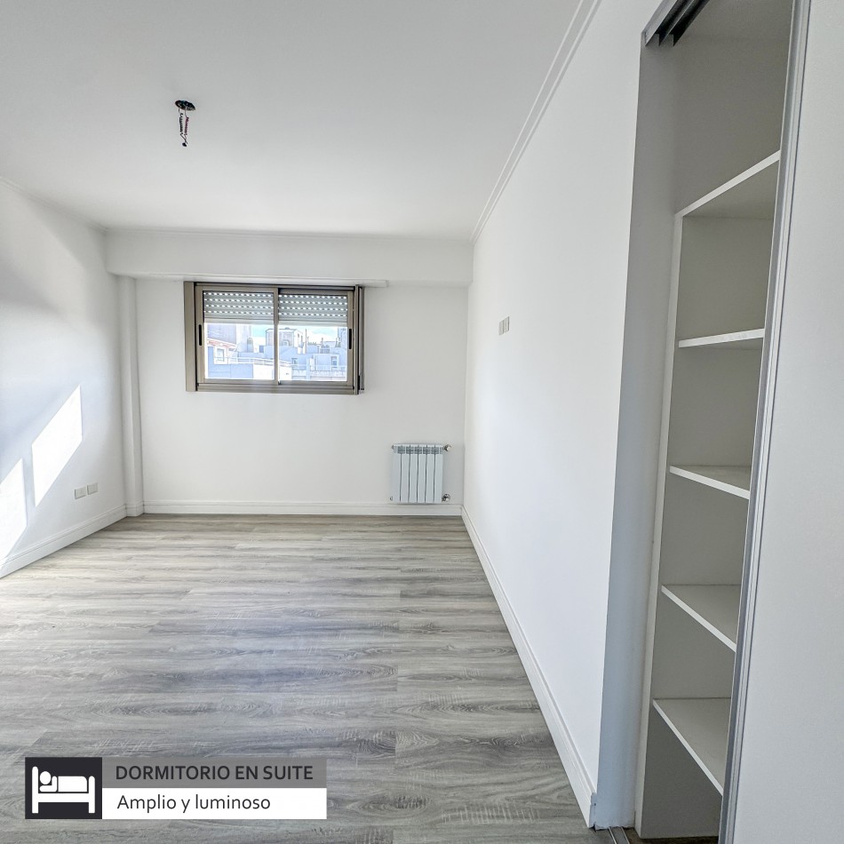 SEMIPISO DE DOS AMBIENTES CON COCHERA PLAZA MITRE MAR DEL PLATA