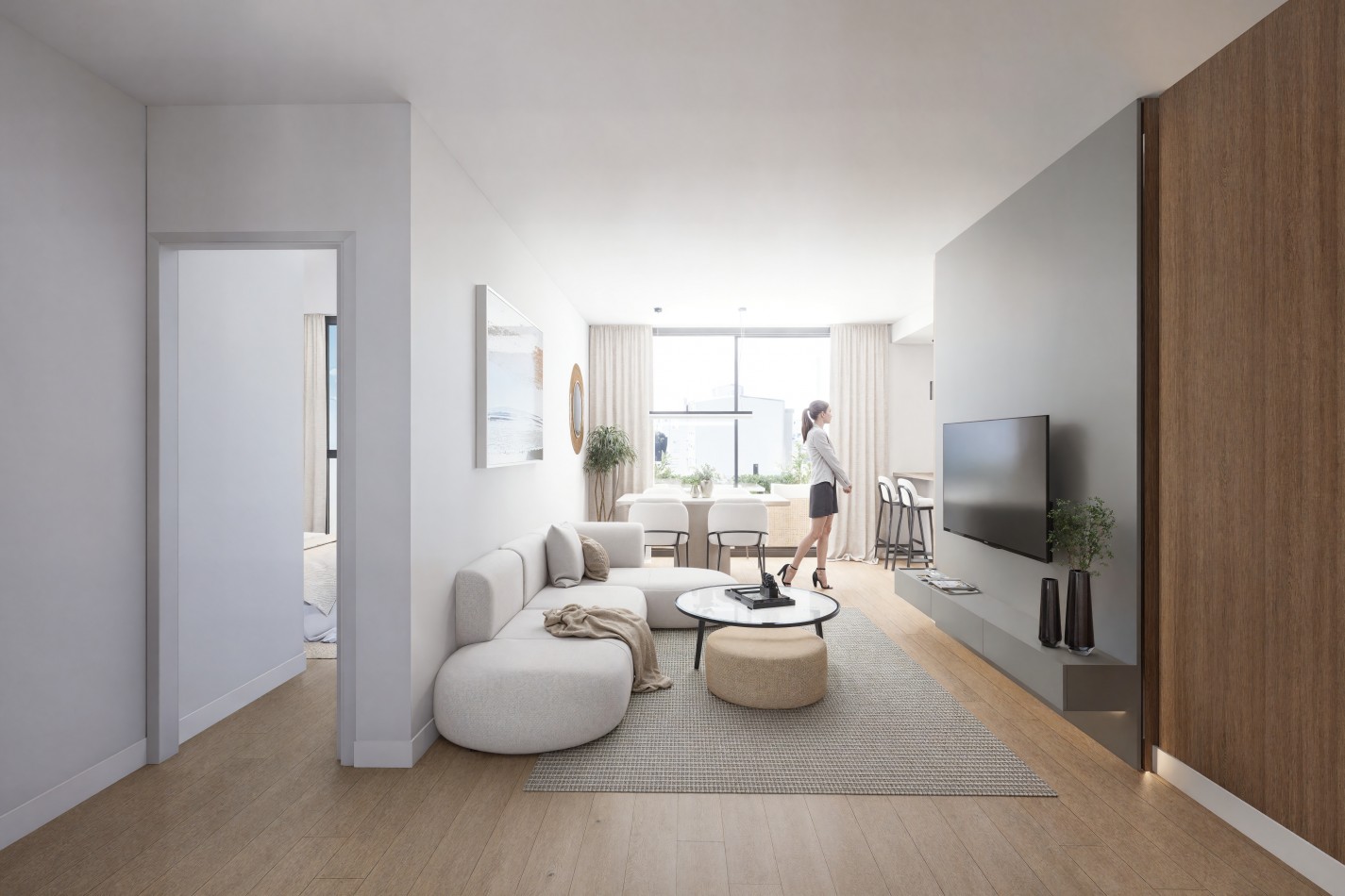 2 AMBIENTES CON COCHERA Y BAULERA EN POZO - EDIFICIO FLAT DESIGN - ZONA ALDREY. MAR DEL PLATA