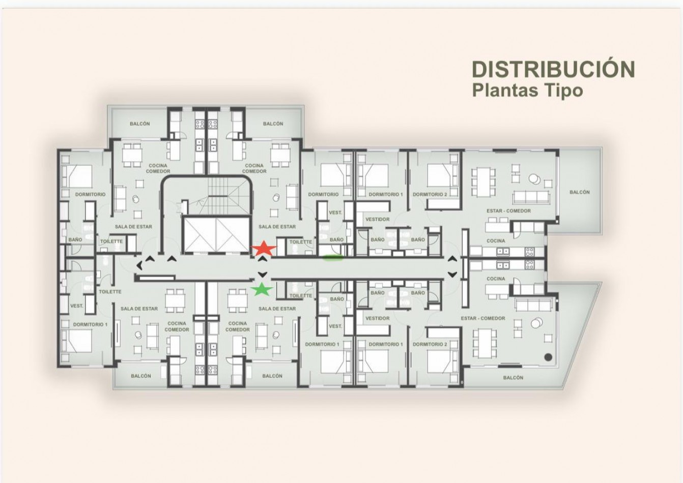 2 AMBIENTES CON COCHERA Y BAULERA EN POZO - EDIFICIO FLAT DESIGN - ZONA ALDREY. MAR DEL PLATA