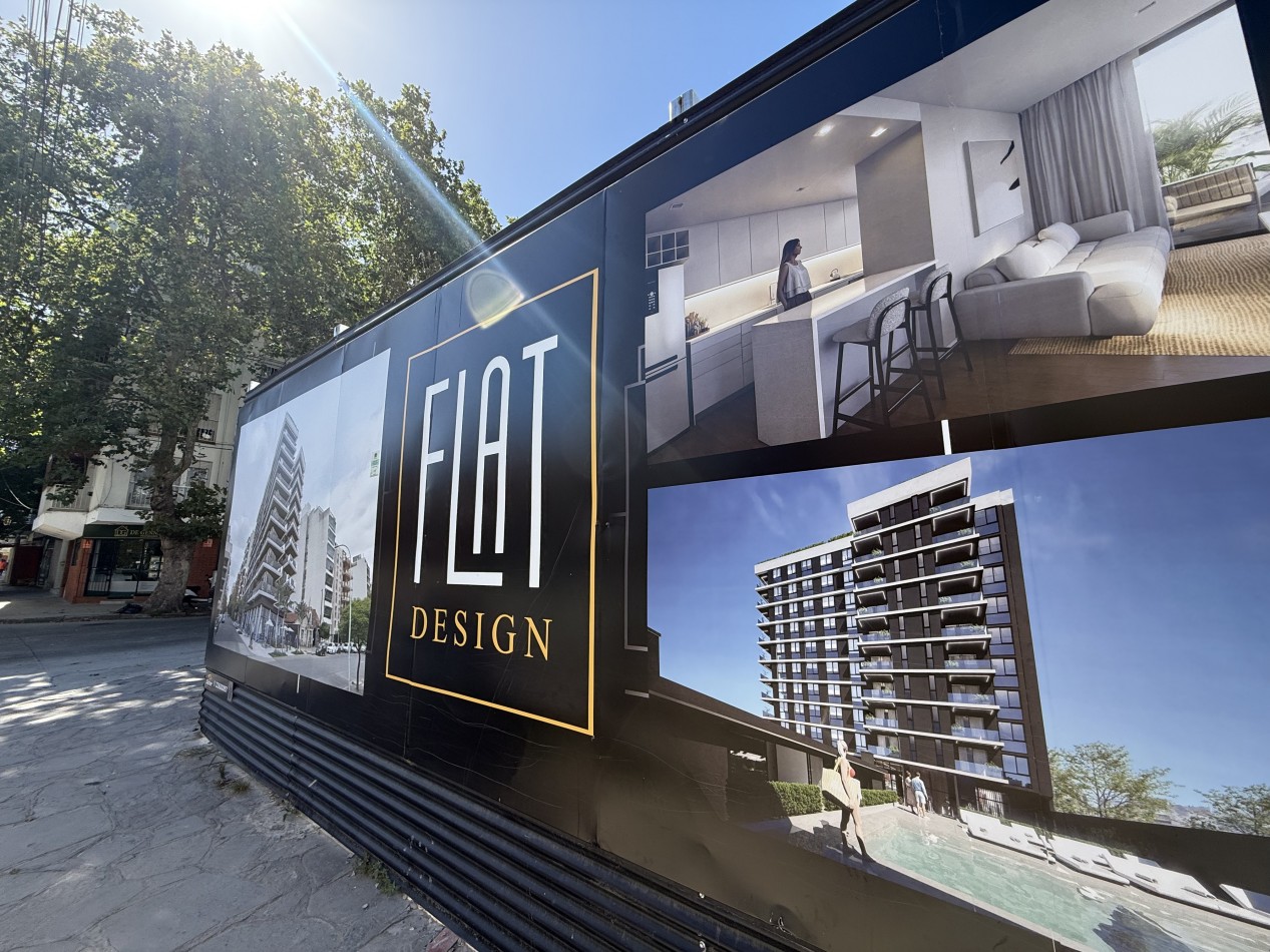 2 AMBIENTES CON COCHERA Y BAULERA EN POZO - EDIFICIO FLAT DESIGN - ZONA ALDREY. MAR DEL PLATA