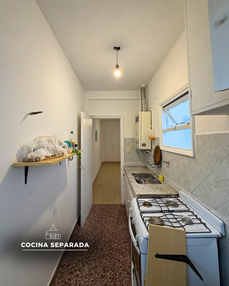 SEMIPISO DE DOS AMBIENTES EN ALQUILER 24 MESES. PLAZA MITRE. MAR DE PLATA 