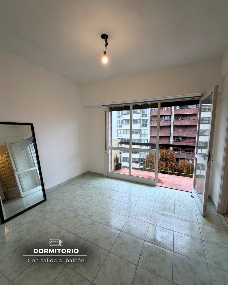 SEMIPISO DE DOS AMBIENTES EN ALQUILER 24 MESES. PLAZA MITRE. MAR DE PLATA 