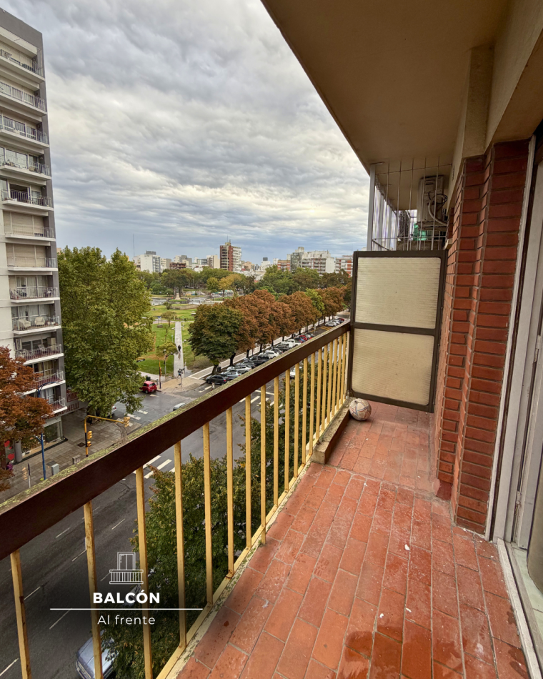 SEMIPISO DE DOS AMBIENTES EN ALQUILER 24 MESES. PLAZA MITRE. MAR DE PLATA 
