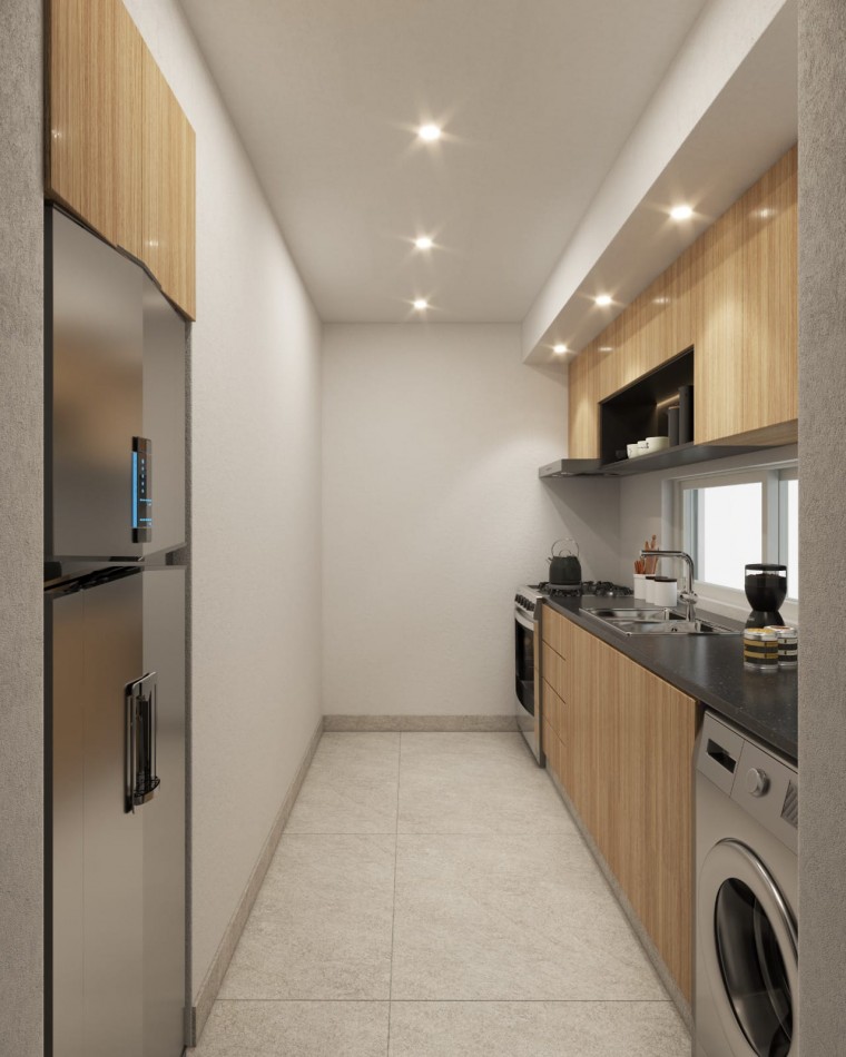 DEPARTAMENTO 2 AMBIENTES A ESTRENAR CON BALCON - A METROS DEL MAR - PARQUE LURO. MAR DEL PLATA