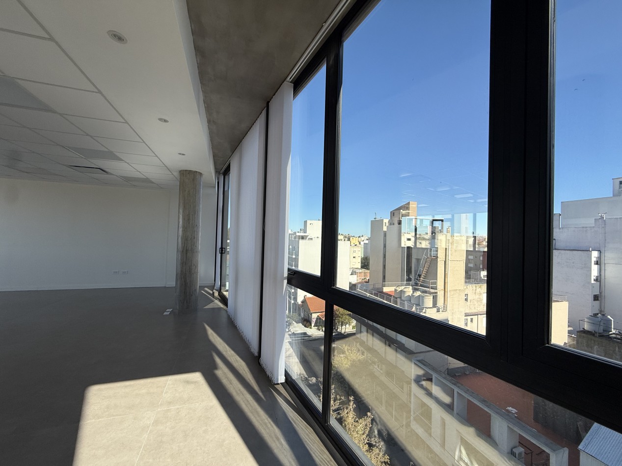 ALQUILER OFICINA A ESTRENAR DE 100 MTS- ZONA GUEMES. MAR DEL PLATA