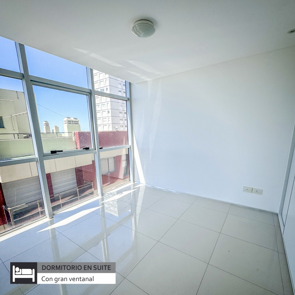 ALQUILER 24 MESES | SEMIPISO DE TRES AMBIENTES VISTA AL MAR - PLAYA CHICA