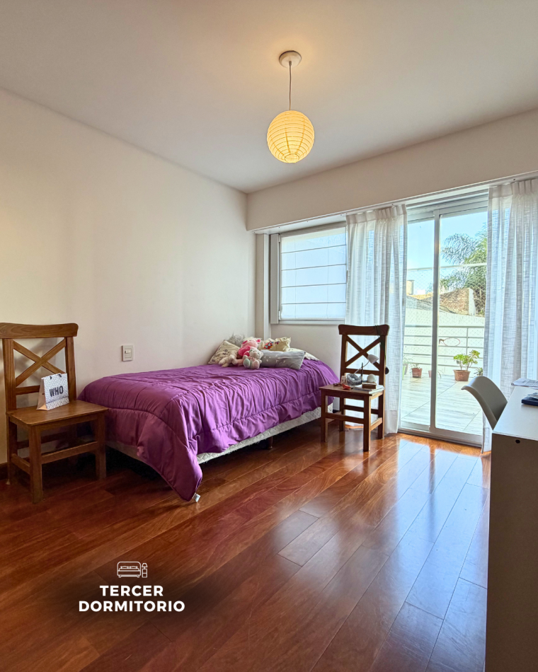 PISO DE CUATRO AMBIENTES CON COCHERA, DOS BAULERAS, PISCINA Y QUINCHO. MAR DEL PLATA 