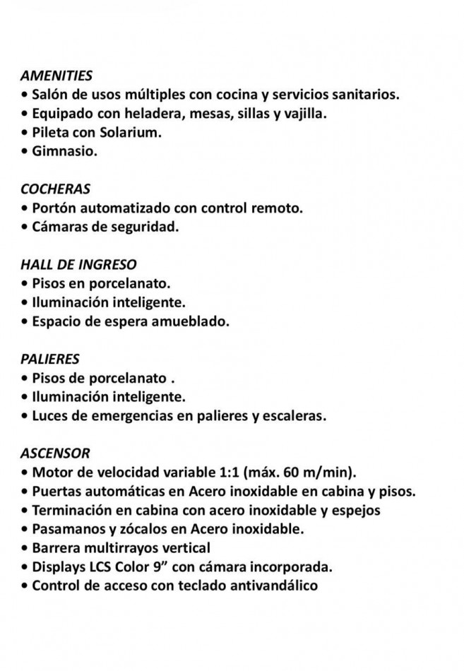 DEPARTAMENTO 2 AMBIENTES A ESTRENAR EN PLAYA GRANDE - COCHERA - EDIFICIO EG 17