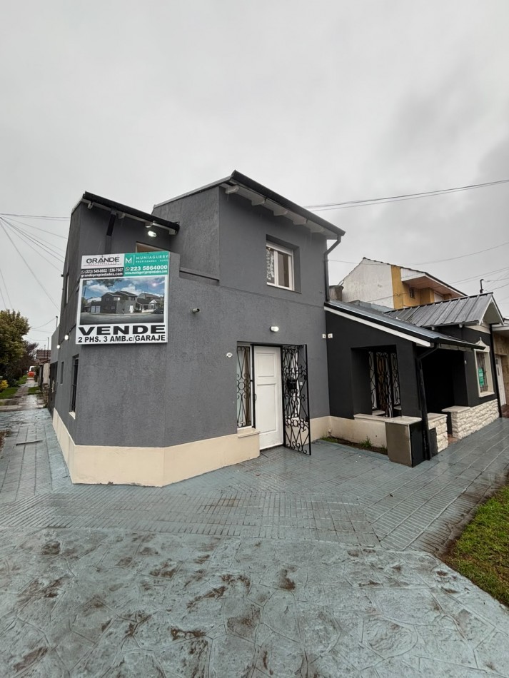 DUPLEX EN VENTA 3 AMBIENTES CON GARAJE Y TERRAZA PRIVADA EN CHAUVIN