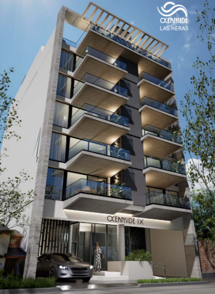 SEMIPISO 2 AMBIENTES EN POZO CON 2 COCHERAS - OCEANSIDE IX - ZONA GUEMES