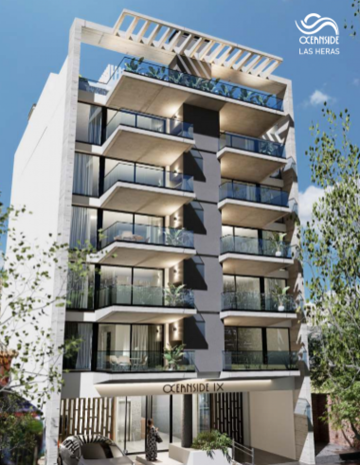 SEMIPISO 2 AMBIENTES EN POZO CON 2 COCHERAS - OCEANSIDE IX - ZONA GUEMES