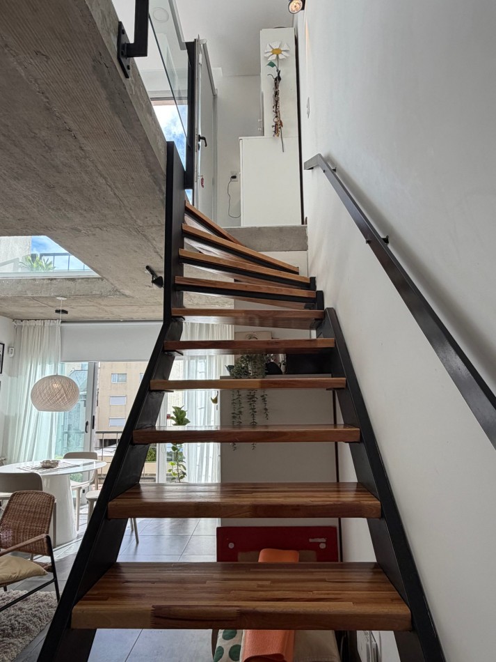 DEPARTAMENTO DOS AMBIENTES EN LOFT CON DOBLE BALCON TERRAZA. CHAUVIN 