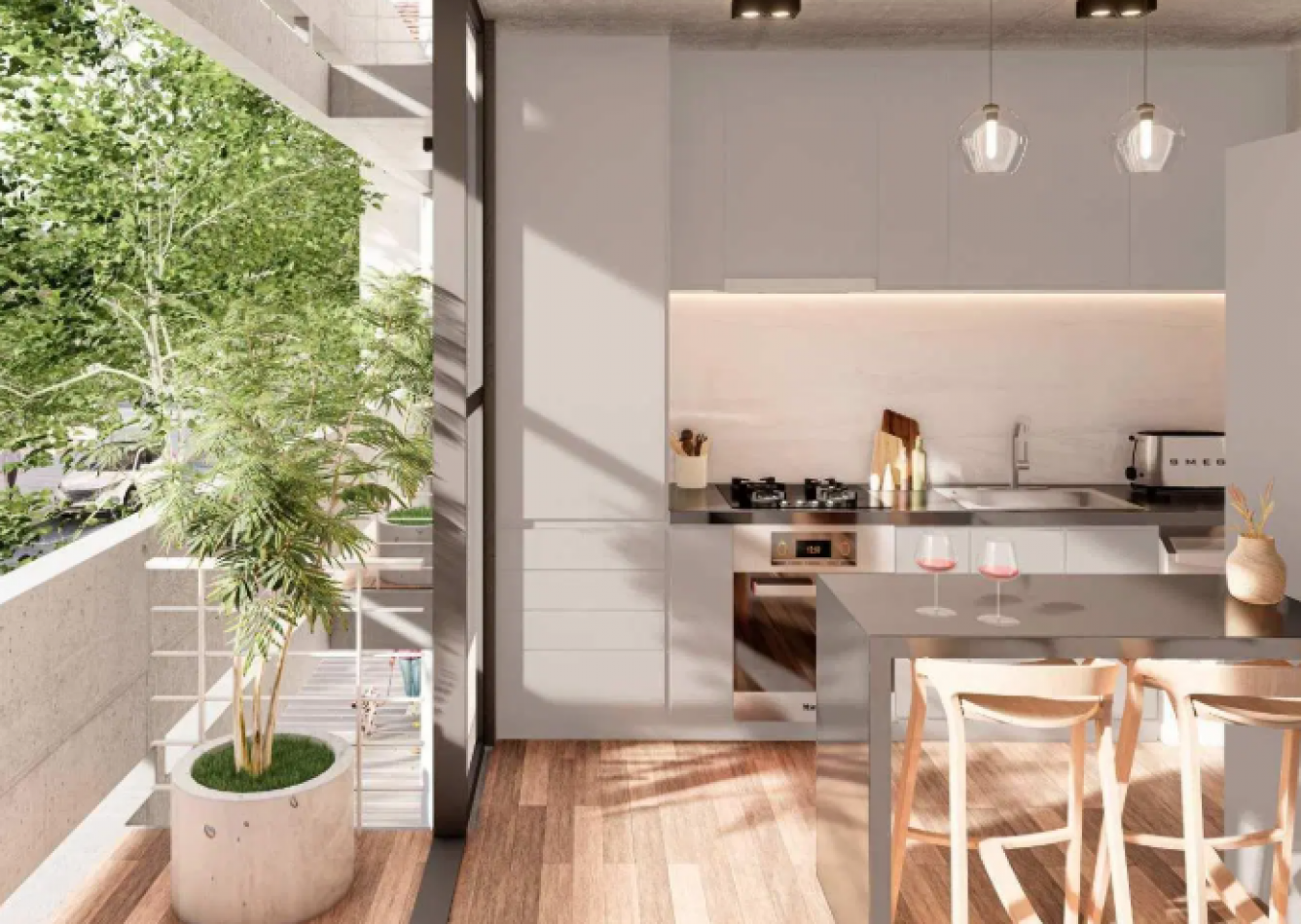 EDIFICIO BONJO 13 - VENTA 2 AMBIENTES DE CATEGORIA - ENTREGA 2027
