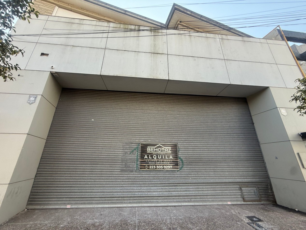ALQUILER IMPORTANTE LOCAL COMERCIAL-GALPON SOBRE AV. JUAN B JUSTO