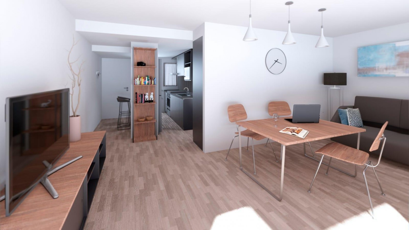 DOS AMBIENTES A ESTRENAR CON COCHERA - BARRIO VILLA PRIMERA
