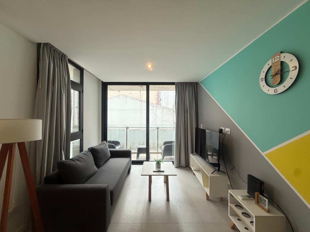 DEPARTAMENTO 2 AMBIENTES CON BALCON Y PATIO - EDIFICIO ANDROS - PLAZA MITRE