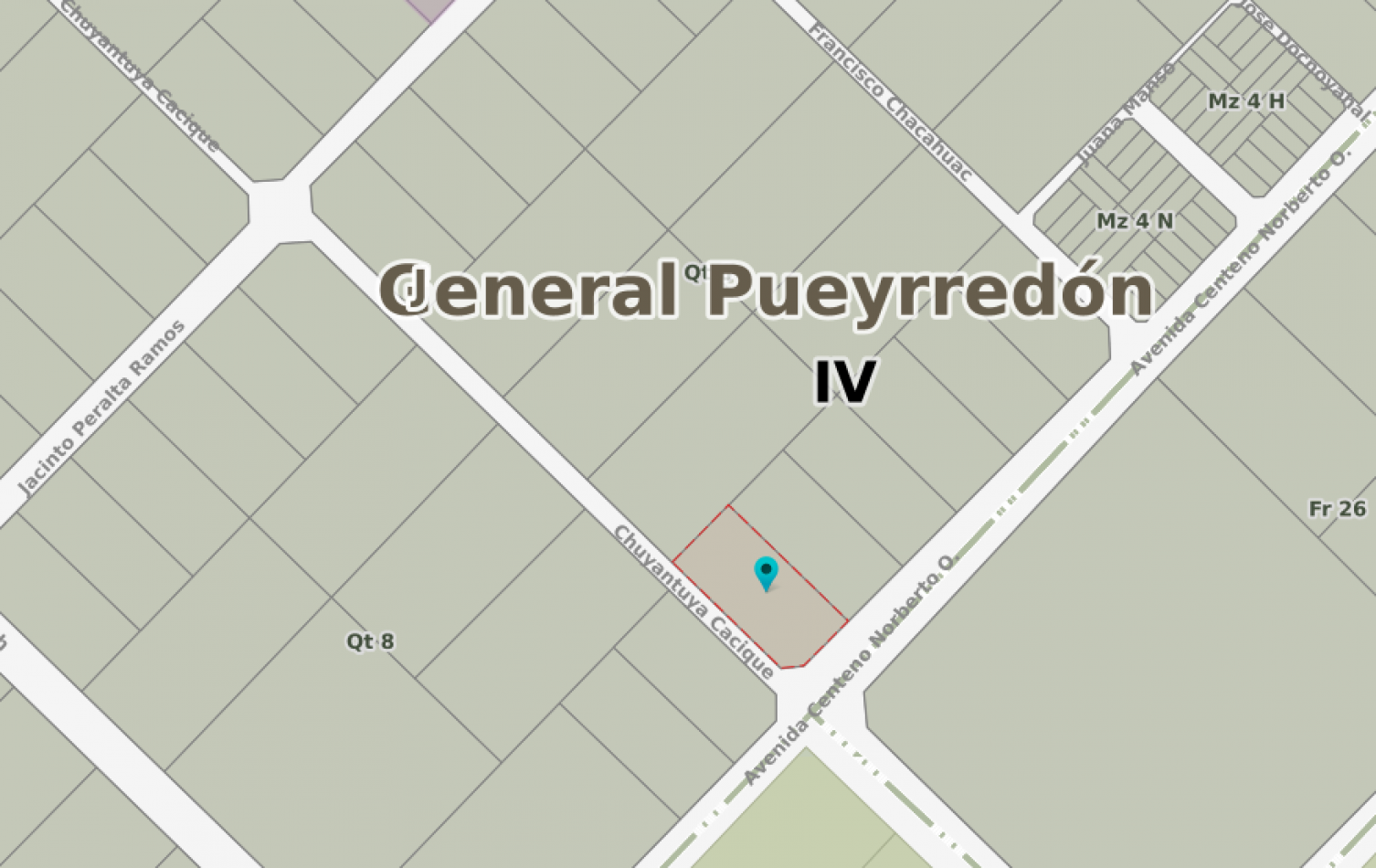 LOTES EN VENTA SOBRE AV. DEL CENTENO - LAS CANTERAS 