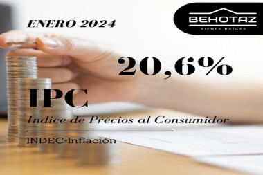IPC . Indice de Precios al Consumidor ENERO 2024