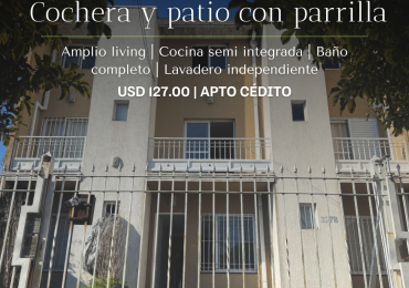 TRIPLEX DE 4 AMBIENTES CON COCHERA Y PATIO CON PARRILLA. MAR DEL PLATA.