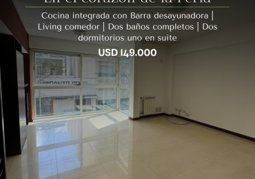 SEMIPISO DE TRES AMBIENTES A METROS DEL MAR. LA PERLA. MAR DEL PLATA 