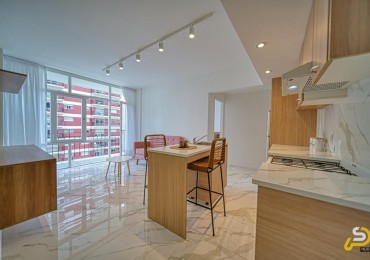 VENTA DEPARTAMENTO 3 AMBIENTES CON BALCON RECICLADO A NUEVO ZONA CENTRO. MAR DEL PLATA