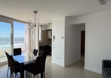 DEPARTAMENTO 3 AMBIENTES EN ALQUILER 24 MESES. VISTA PLENA AL MAR BALCON TERRAZA CON PARRILLA