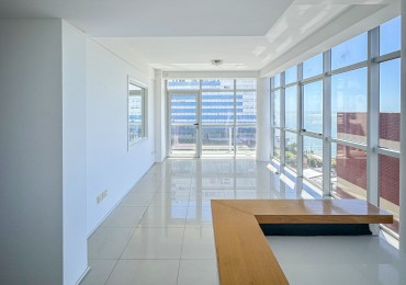 ALQUILER 24 MESES | SEMIPISO DE TRES AMBIENTES VISTA AL MAR - PLAYA CHICA